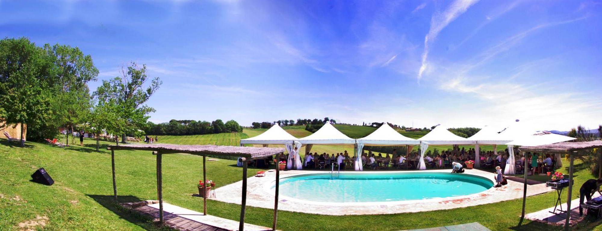 Agriturismo Fattoria Santa Vittoria Pozzo  エクステリア 写真